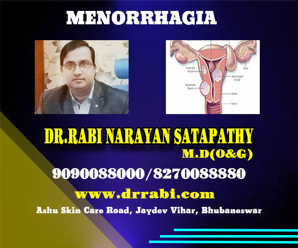 best menorrhagia treatment clinic in bhubaneswar, odisha - dr rabi